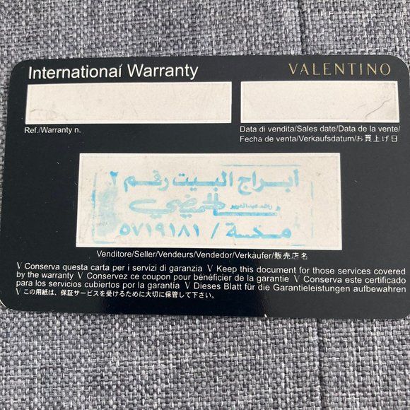 Vintage Valentino Ladies' Watch Leather Strap - New with tags! - Picture 3 of 5